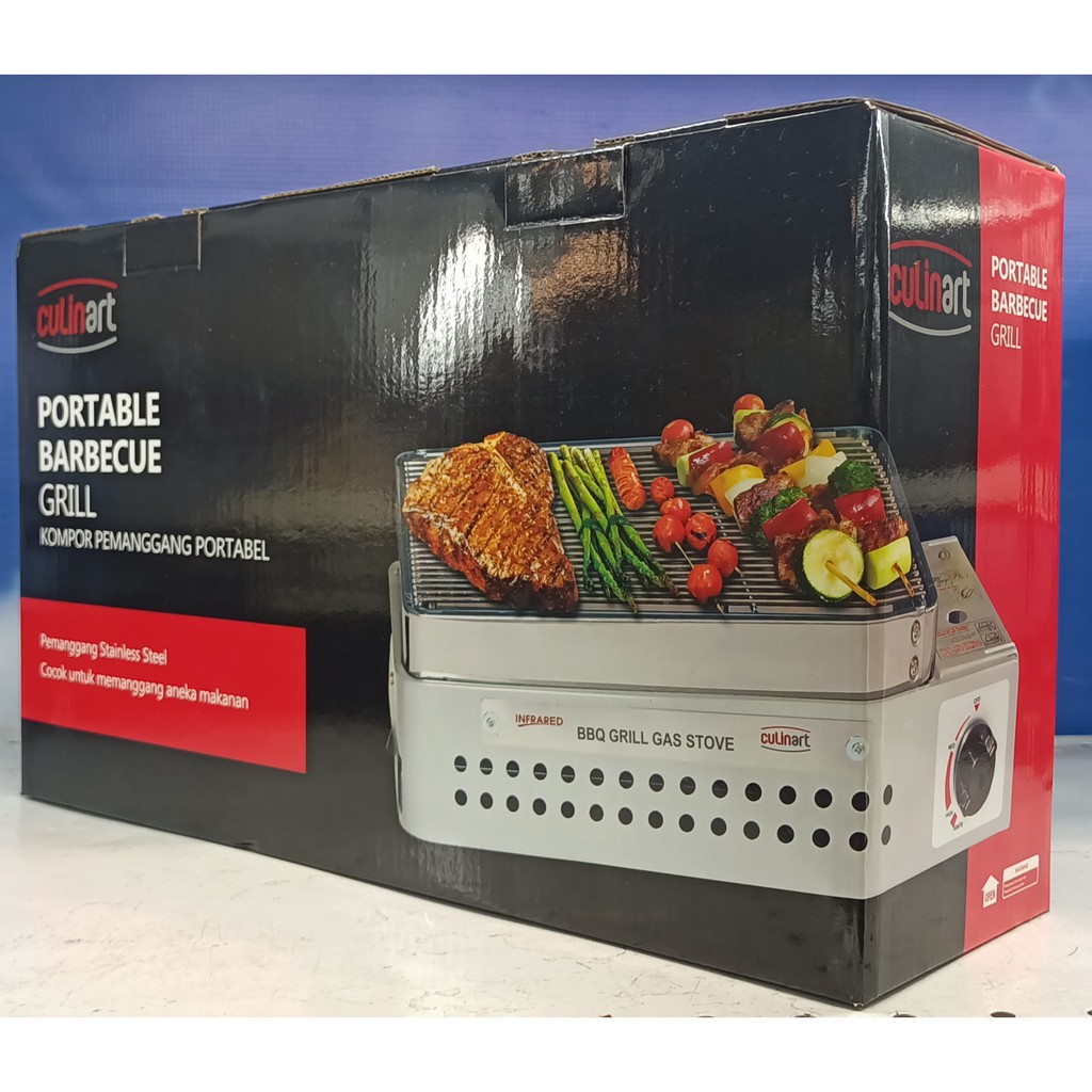 KOMPOR GAS PEMANGGANG PORTABLE BARBECUE GRILL