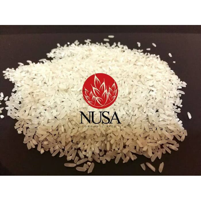 Beras Putih Organik Long Grain Nusa -  Beras Organik Nusa Kualitas Export