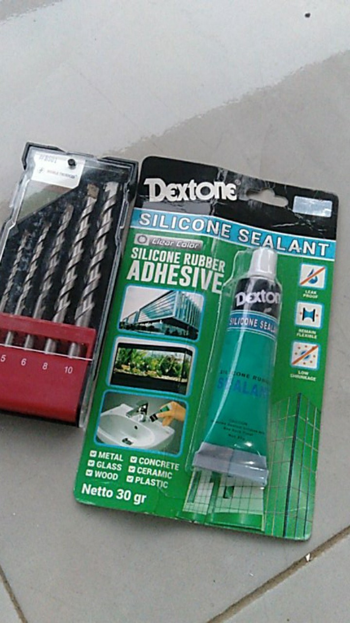 Mata Bor Beton Set 5pcs Uk 4-10mm