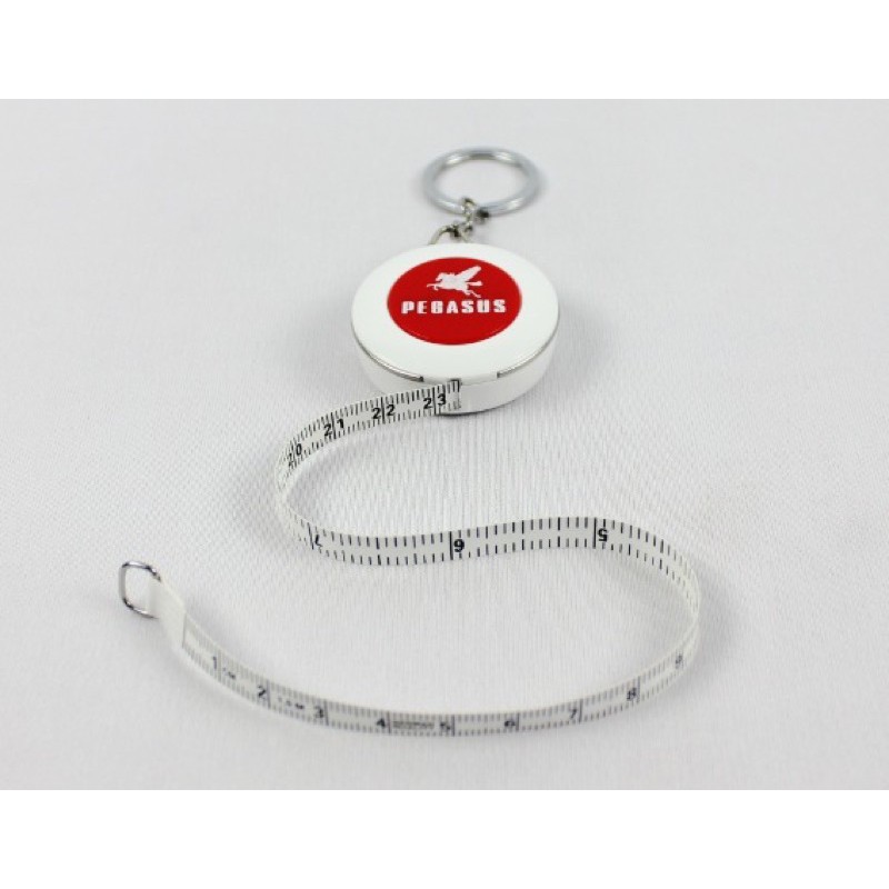 meteran gulung pegasus kecil (warna merah)