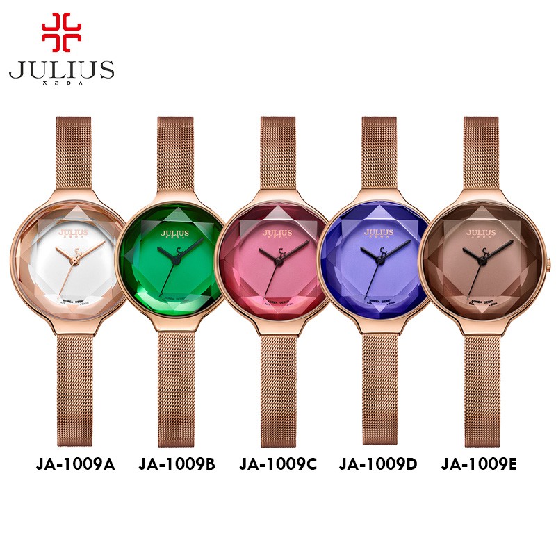 Julius JA-1009 / JA1009 Jam Tangan Wanita Korea Original Cantik dan Elegan