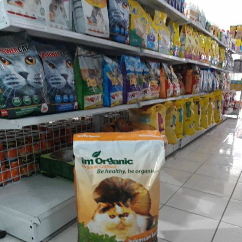 GOJEG GRAB IM ORGANIC BEST 7,5KG MAKANAN KUCING ALL STAGES KHUSUS GO SEN