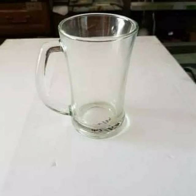 Gelas beer - gelas kaca tebal - gelas es teh manis