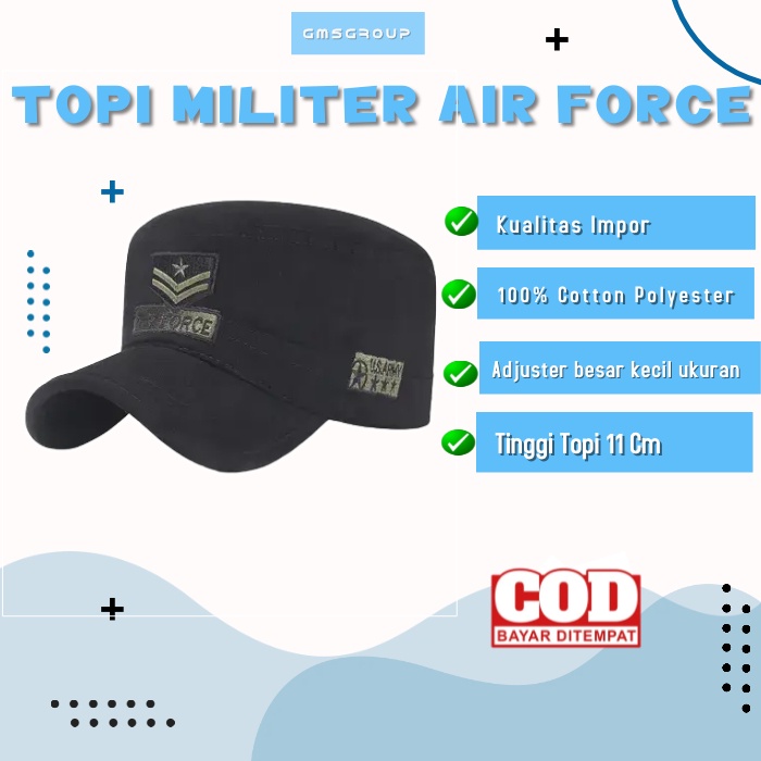 Topi KOMANDO Military hats Impor Caps Topi militer AIRBORNE dan AIRFORCE