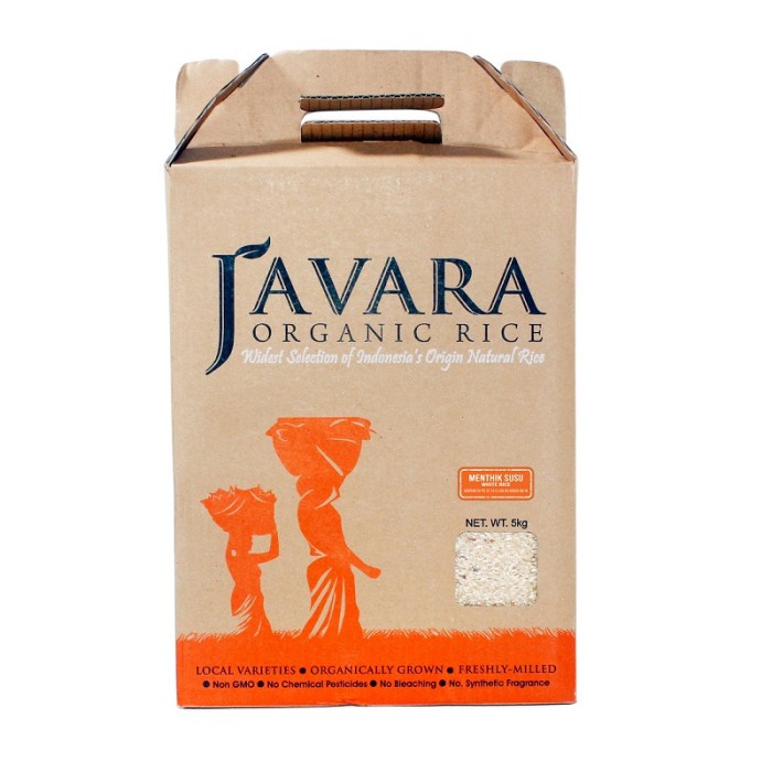 

Javara - Beras Putih Organik (Menthik Susu) - 5 kg