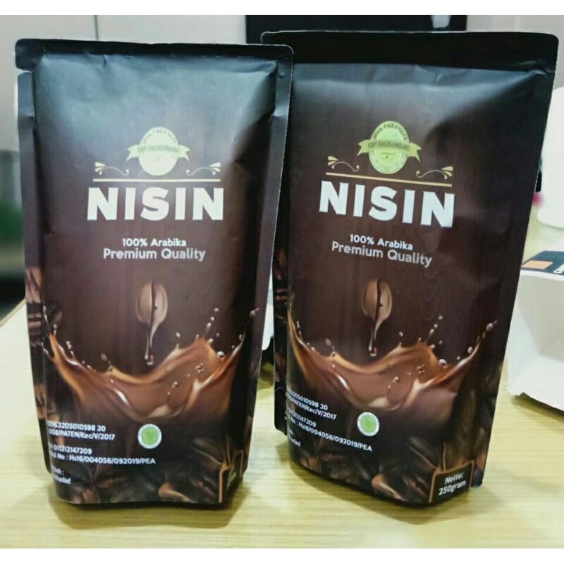 

Kopi NISIN Arabica 250gram Asli Garut Balekambang