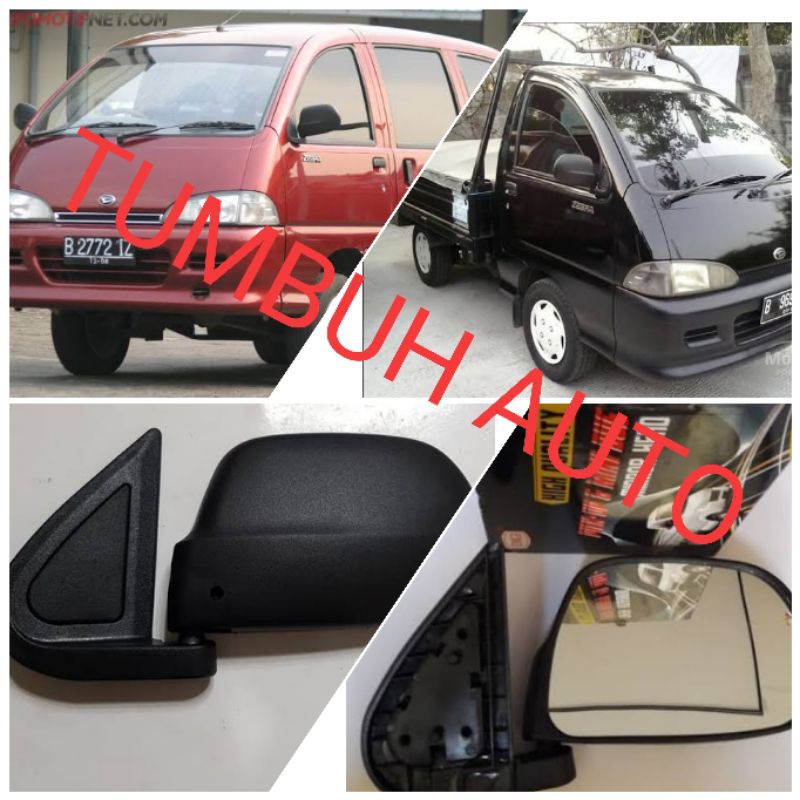 Spion Kaca Mirror View Daihatsu Zebra Espass 1.3 1.5 Karbu Injeksi Pick up set 2 biji ko