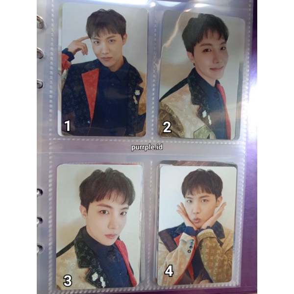 BTS Dicon 101 Photocard OFFICIAL PC Jhope