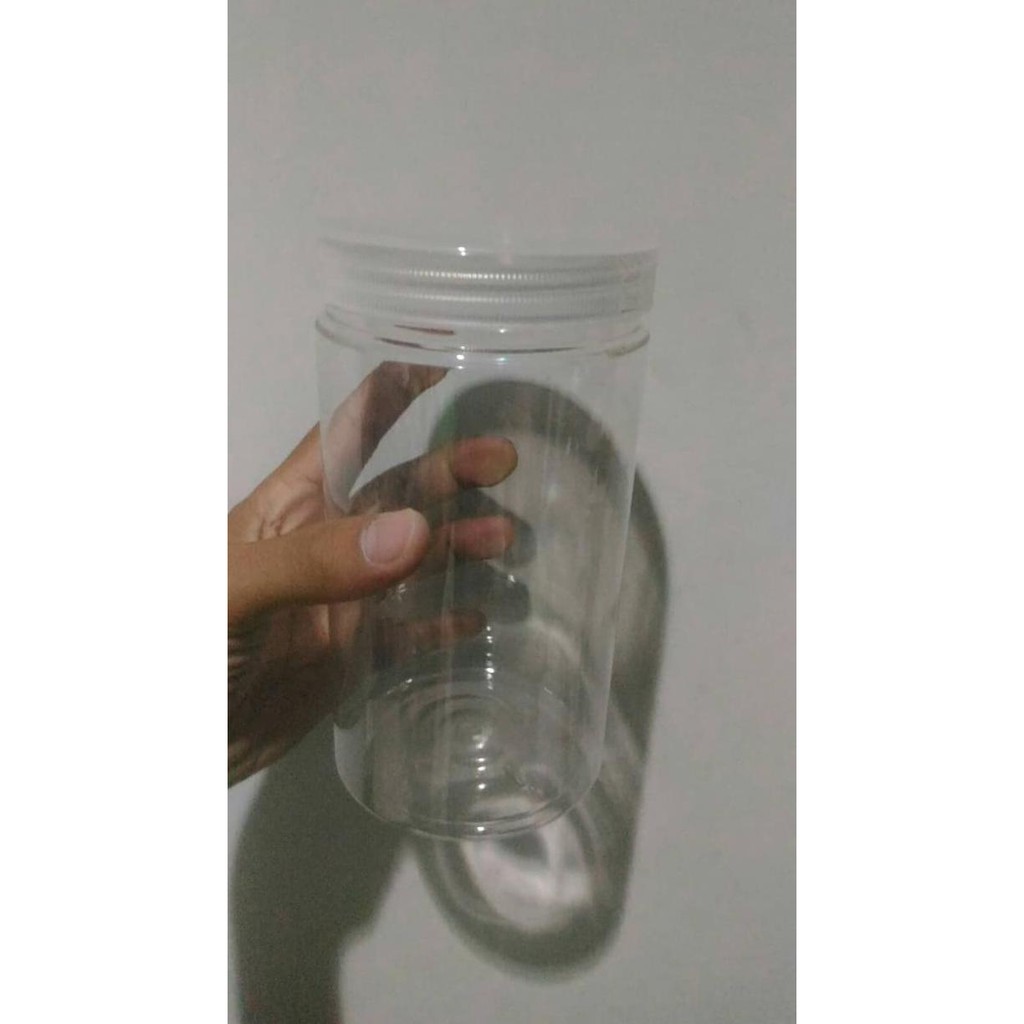 Toples Plastik 1 Liter Kue Astor Ikan Cupang Hias Bagus Murah Gojek