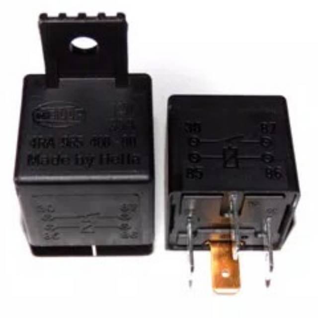 Jual Relay hella kaki 4 12volt, relay lampu, relay klakson Indonesia