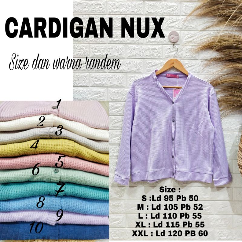 CARDIGAN NUX