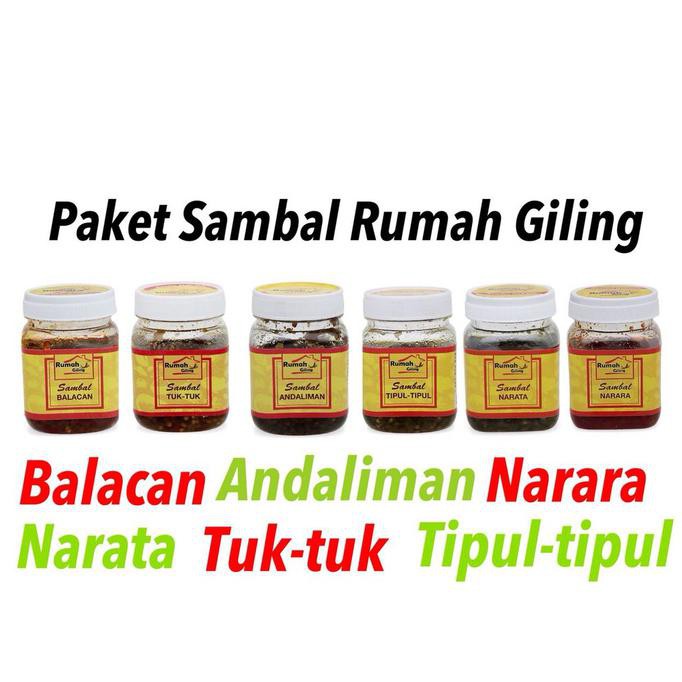 

Mas.Lynda - Paket Sambal Rumah Giling, Favorit Pedas Nya!