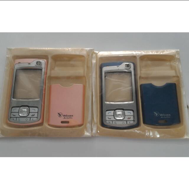 Casing Nokia Metalik N80