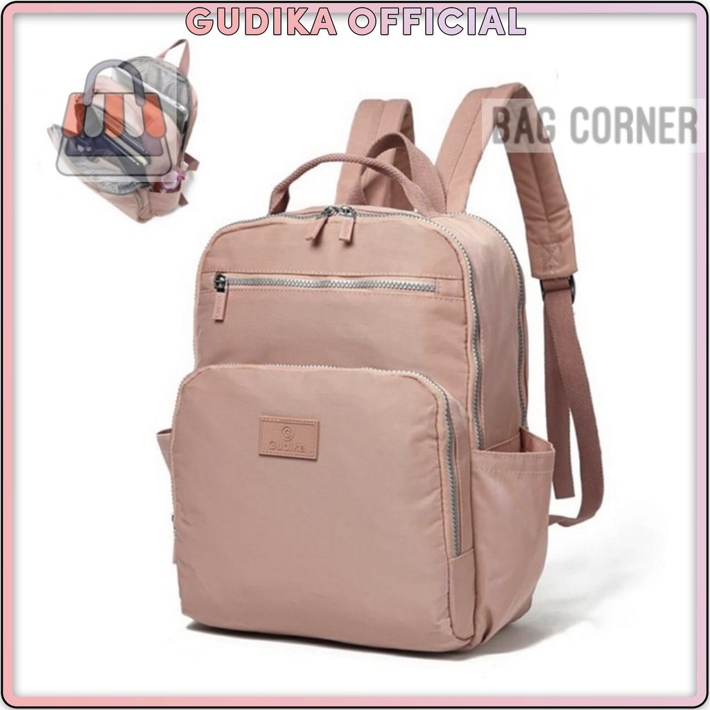 BagCorner - Backpack GUDIKA 5063 - tas ransel laptop - rangsel - tas sekolah - waterproof - fashion 