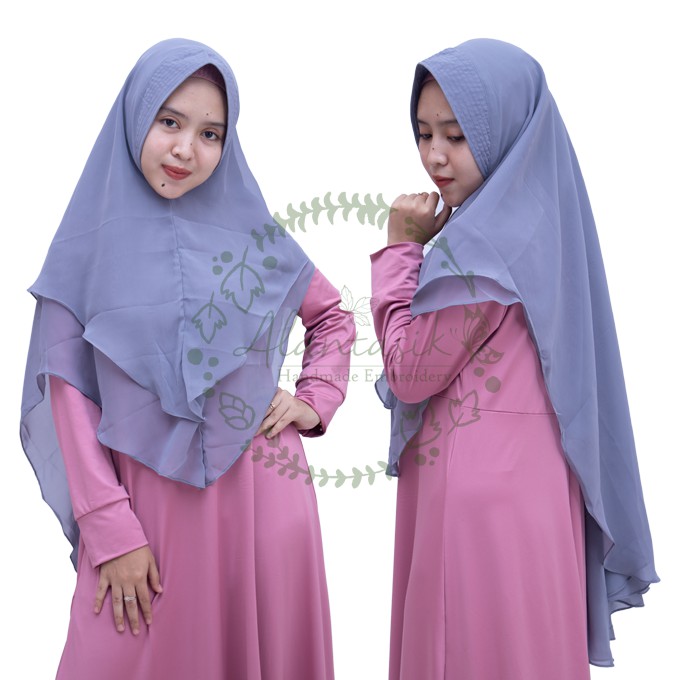 Alantasik - jilbab ceruti WYN 2 layer R.25