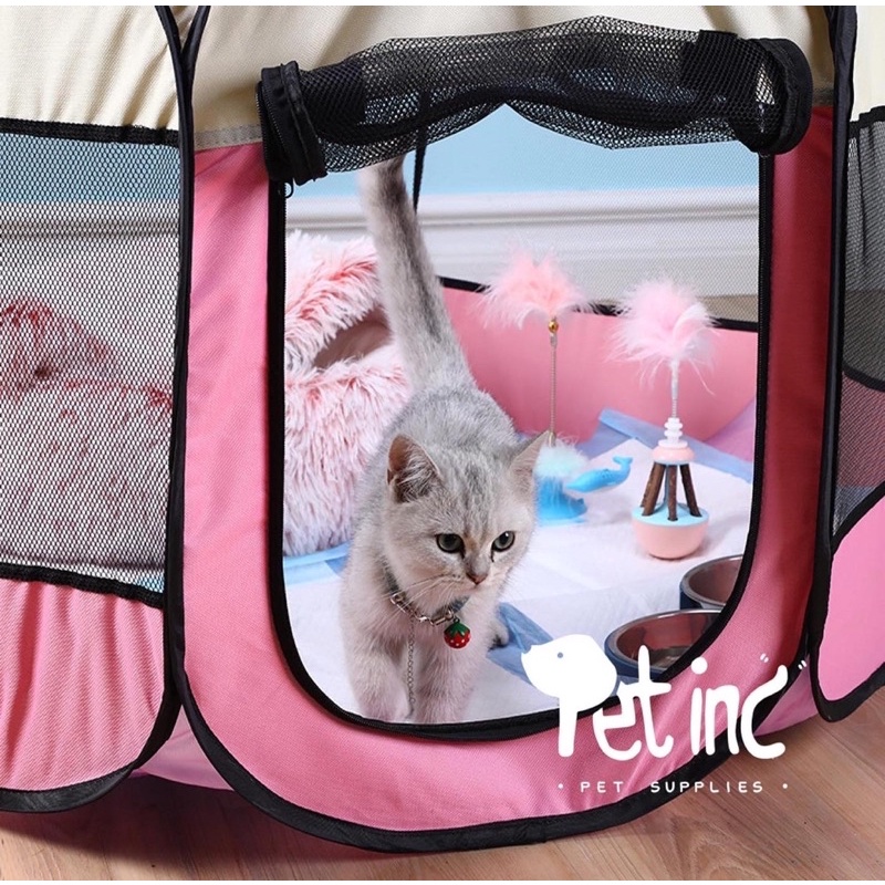 Portable cage for pet (dog, cat, rabbit)