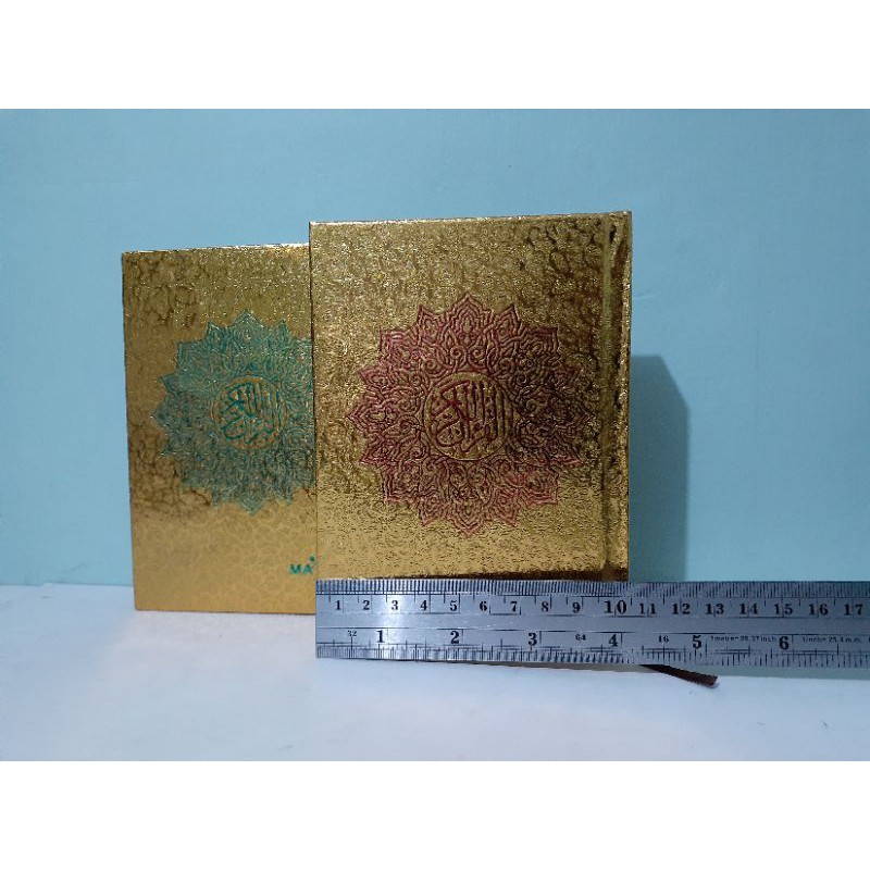 Al Quran Emas Perak A6 Ukuran 10.5 x 14.5 cm