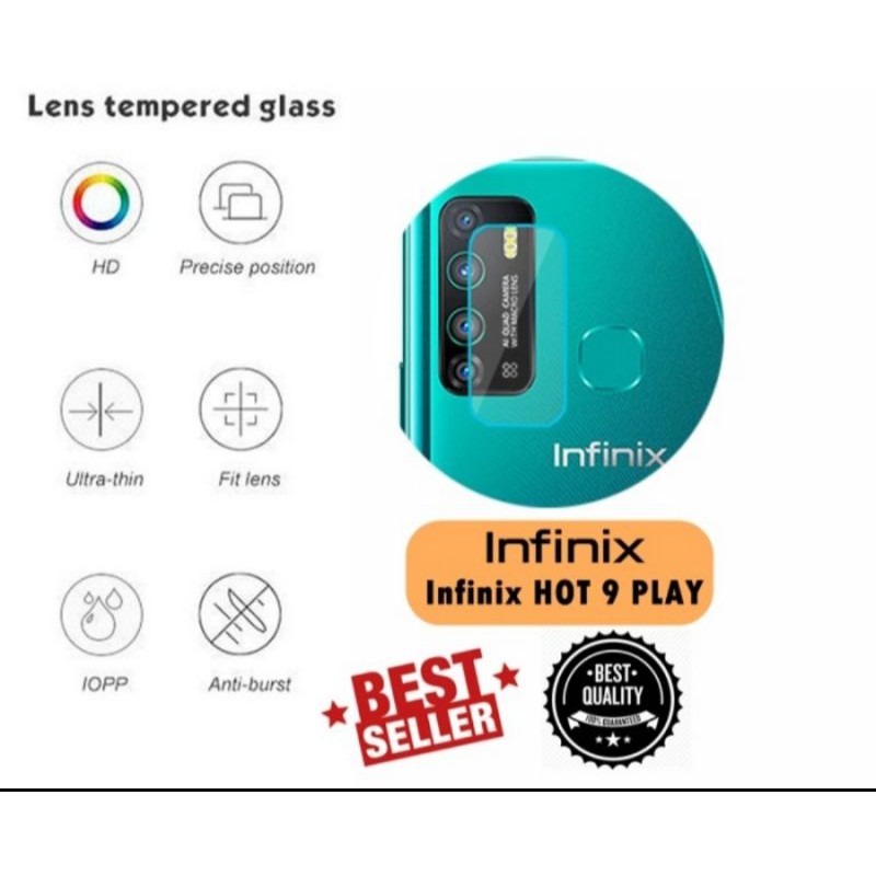 Infinix Hot 9 Play / X680 New Tempered Glass Camera Anti Gores Kamera Belakang