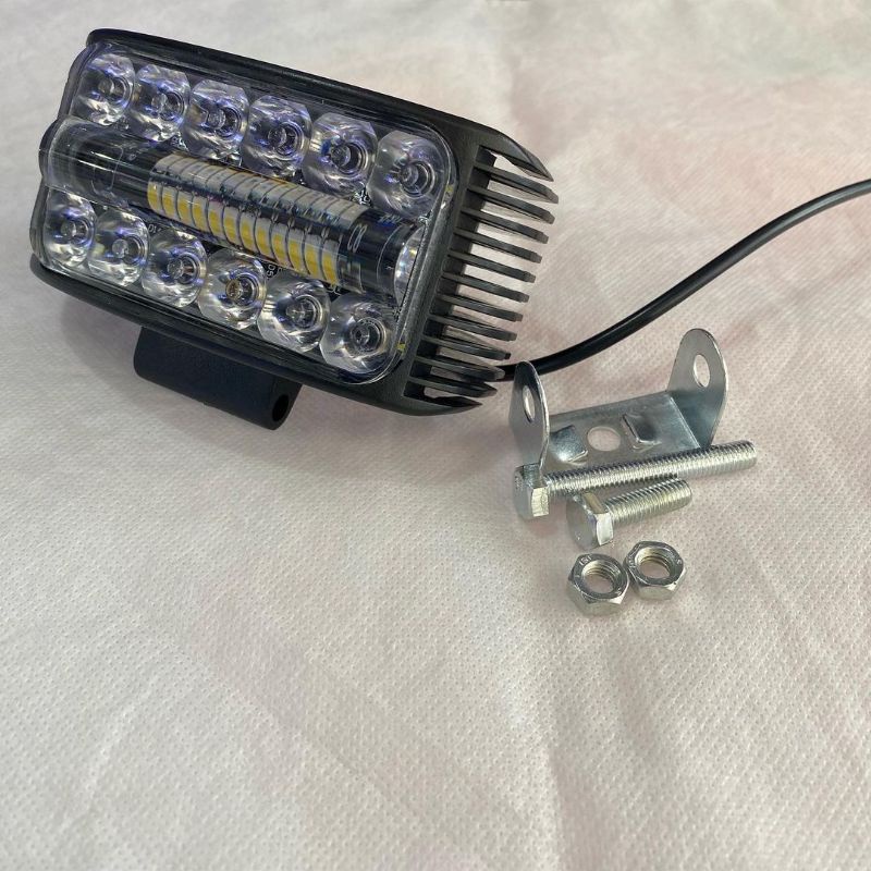 Lampu daymaker hi low sisik 24 led + senja biru