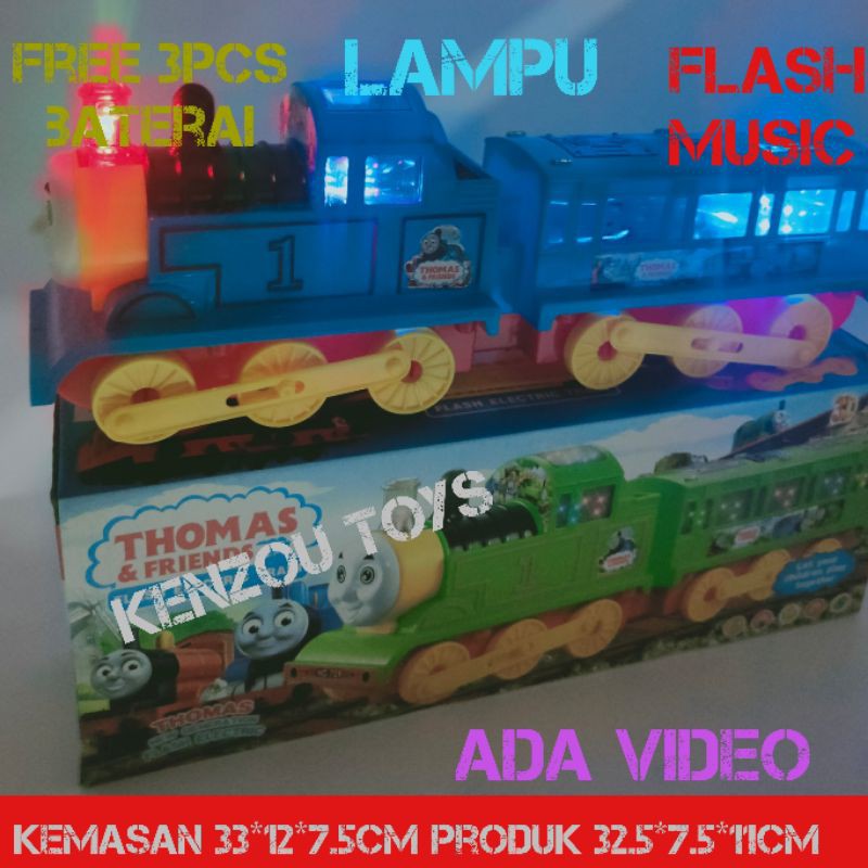 Mainan Thomas &amp; friends free baterai