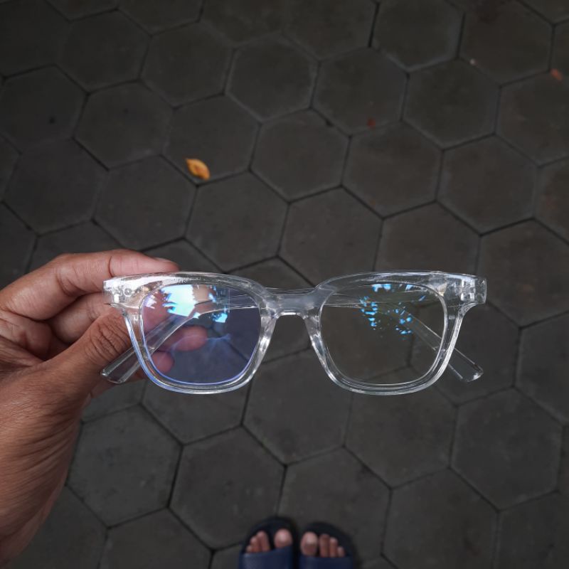 Kacamata Vincent Clear/Clear Sunglasses