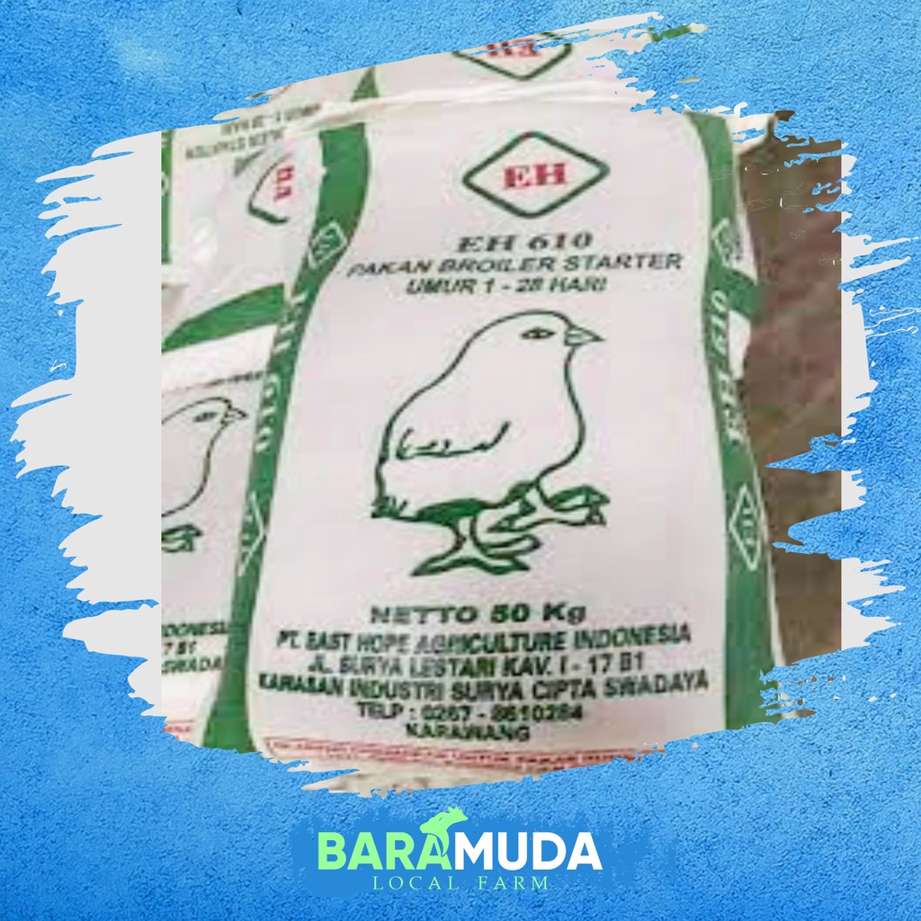 Vur Pakan Ayam EH 610 | pakan ayam pedaging
