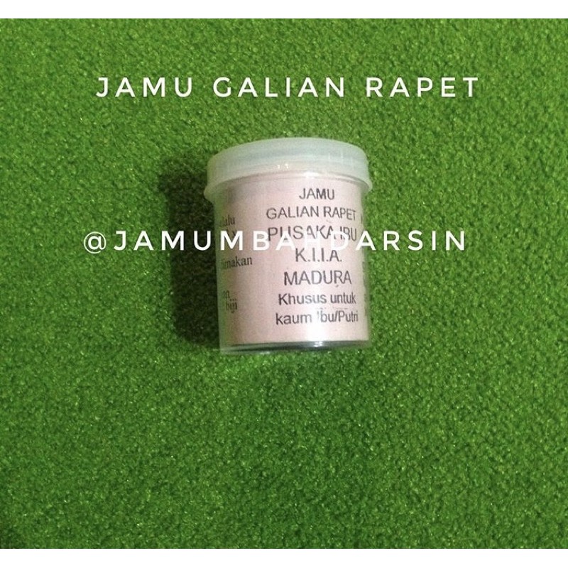 

Jamu Galian Rapet
