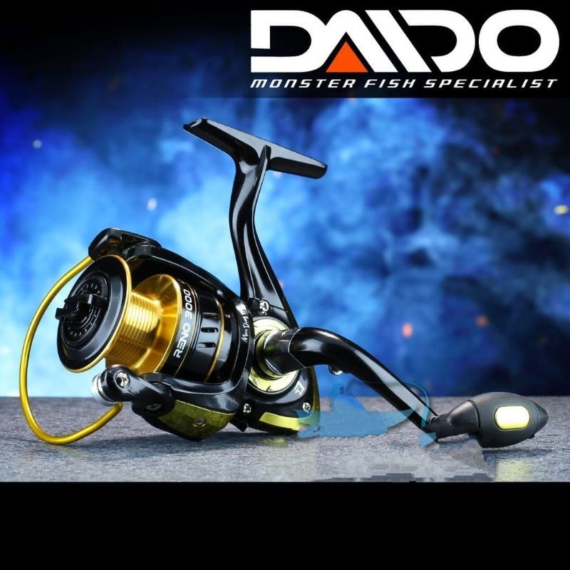 Reel Pancing DAIDO Reno 6000 Free Bonus Handel Reel Spinning Murah