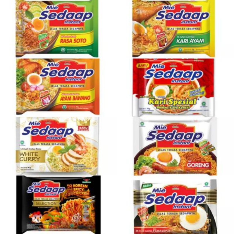 

Mi Sedaap semua varian