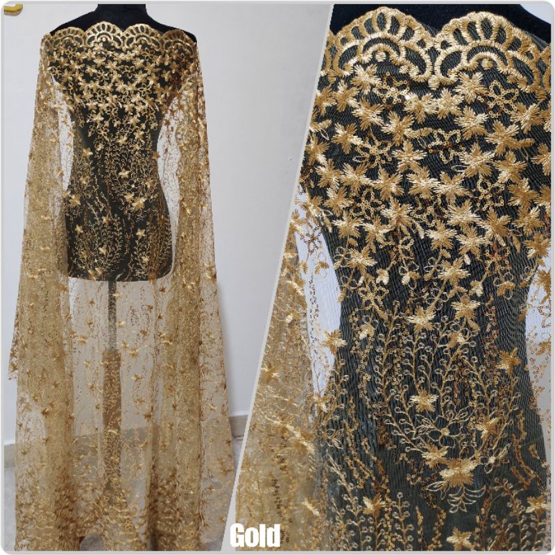 Brukat Tile Payet Sequinn