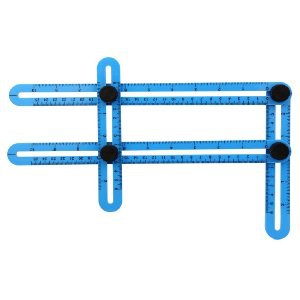 

Dijual Penggaris Empat 4 Sisi Four Side Ruler Multi fungsi Angle Folding ABS DiskoN