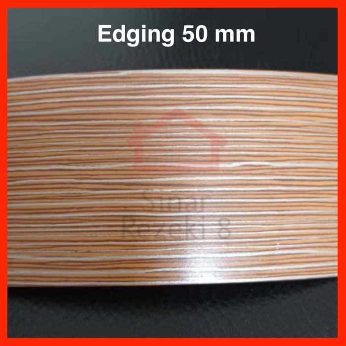 

Edging HPL XY 2024 50 mm COKLAT Silver Motif Serat Urat Kayu taco PVC Kualitas Terjamin