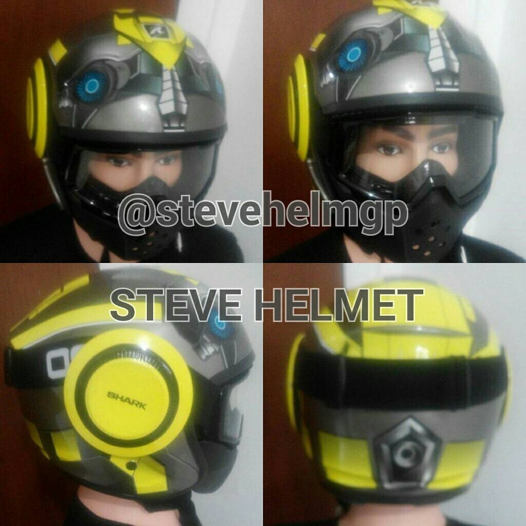 Helm Shark Raw Bumblebee