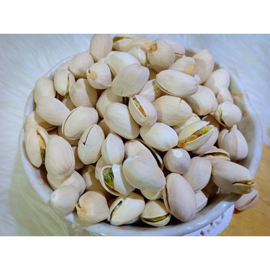 

Kacang Pistachio 500gr / Pistacio / Fustuk / Ketawa