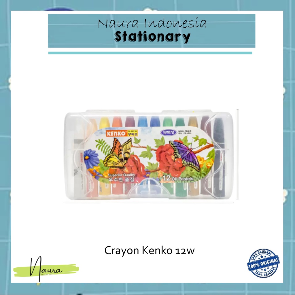 

Crayon Kenko 12 W | Krayon Kenko 12 Warna | Krayon Murah