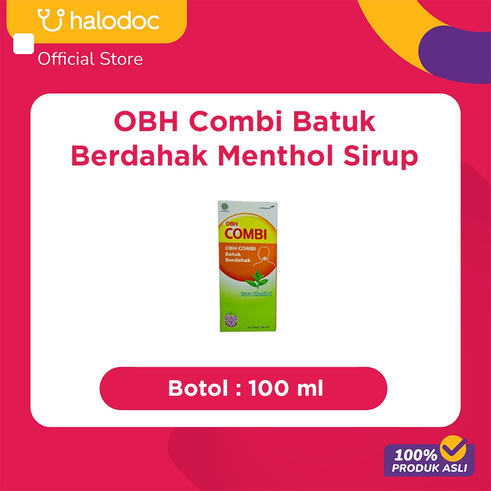 OBH Combi Batuk Berdahak Menthol Sirup 100 ml