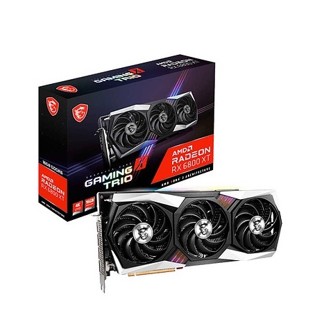 VGA AMD MSI RX 6800 GAMING X TRIO 16G 16GB GDDR6