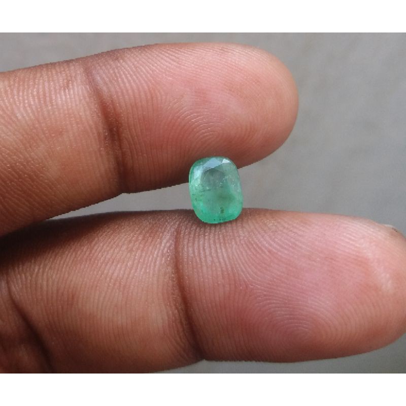 Natural Ethiopian Emerald Jamrud batu Zamrud colombia Dim 7.5x6x4