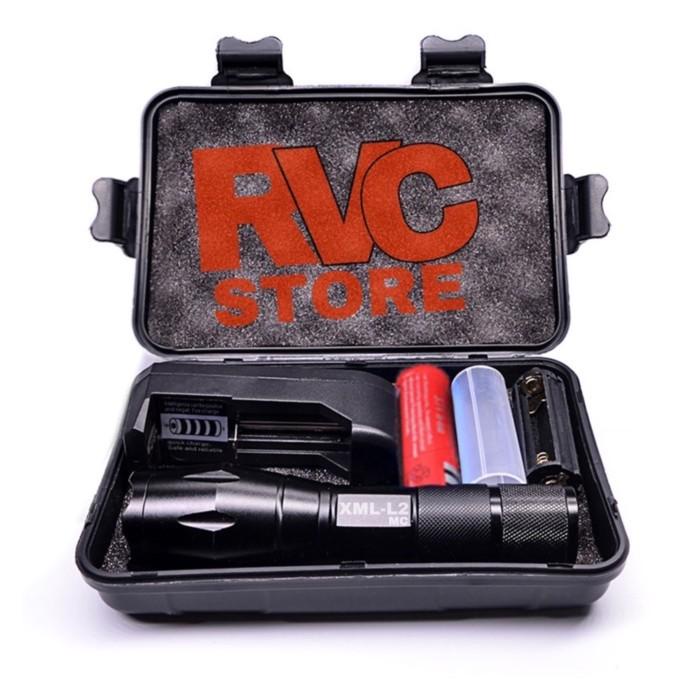 Senter Paket Senter Xm-L2 8000 Lumens Mc