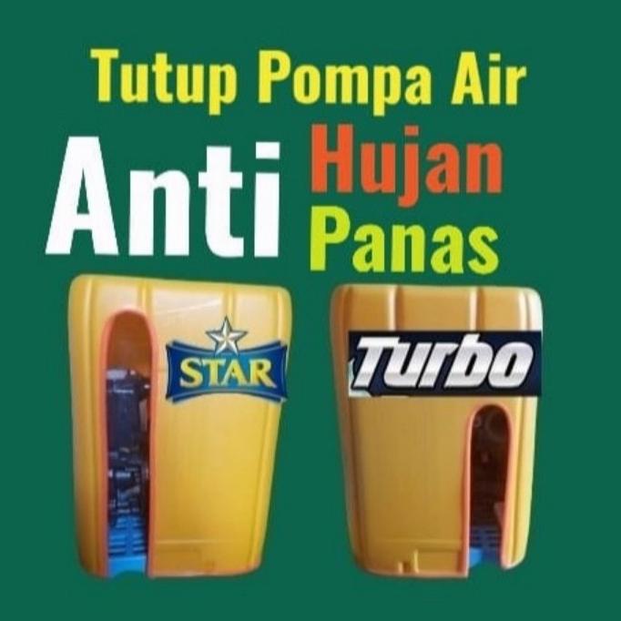 1 set tutup + pompa air SHIMIZU PS 135 pendorong toren tandon tangki cod