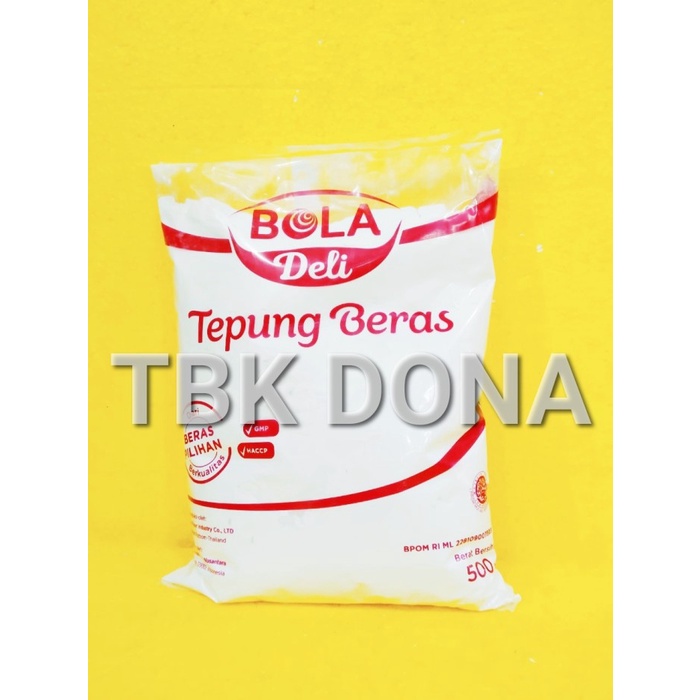 

bola deli tepung beras 500gr tokomaju1625