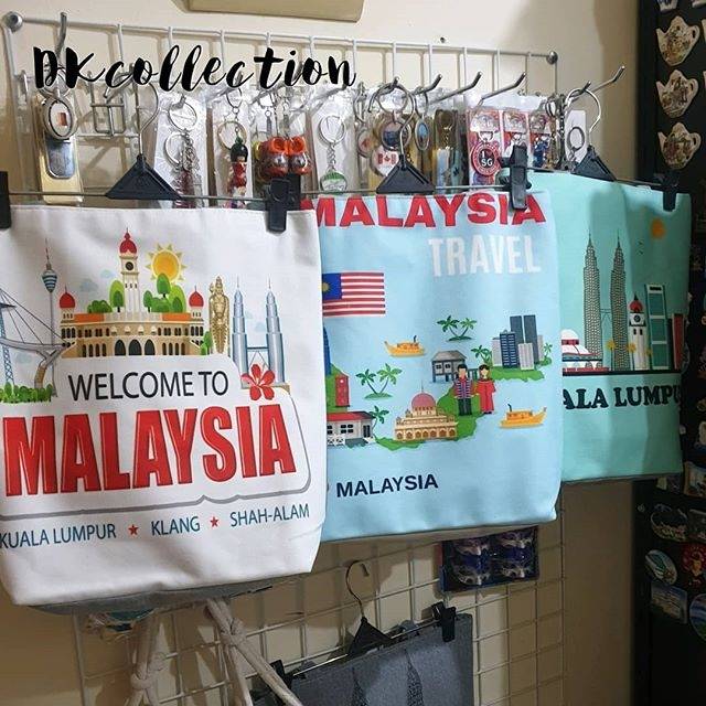 Tas Malaysia tas kuala lumpur tas souvenir malaysia tas souvenir kuala lumpur TOTE BAG malaysia