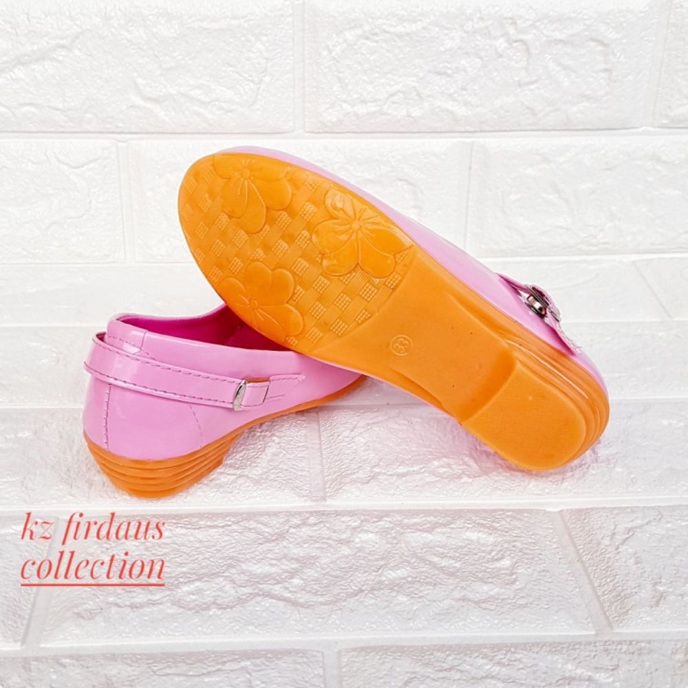 Sepatu anak terbaru perempuan flat shoes anak prempuan pareasi polos