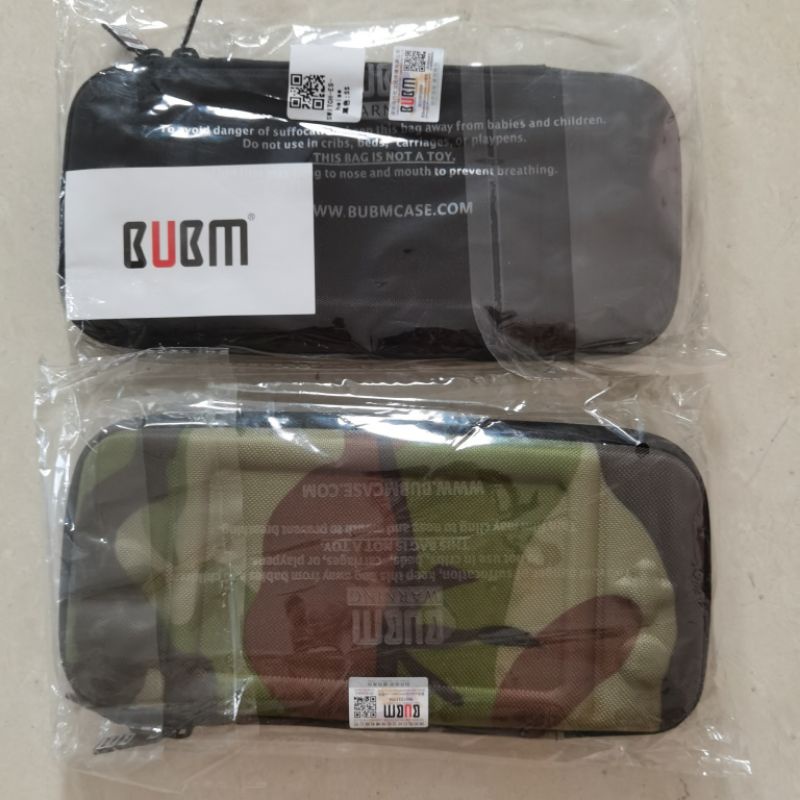 BUBM Pouch Nintendo Switch Case Tas Dompet v1 v2 Travel Slim Fit Hard