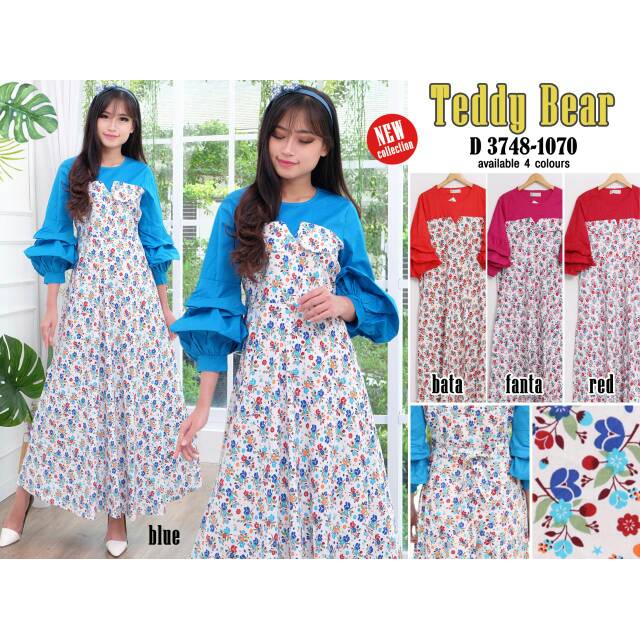 Gamis dewasa Teddy bear 3748