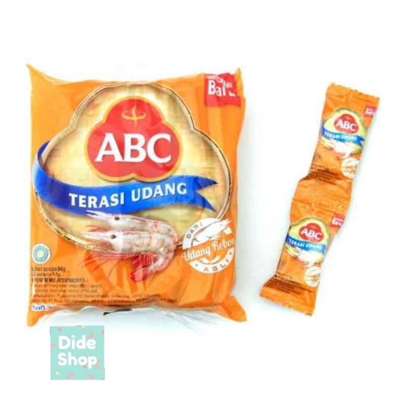 

ABC Terasi Udang isi 20 sachet (( 1 PACK ))