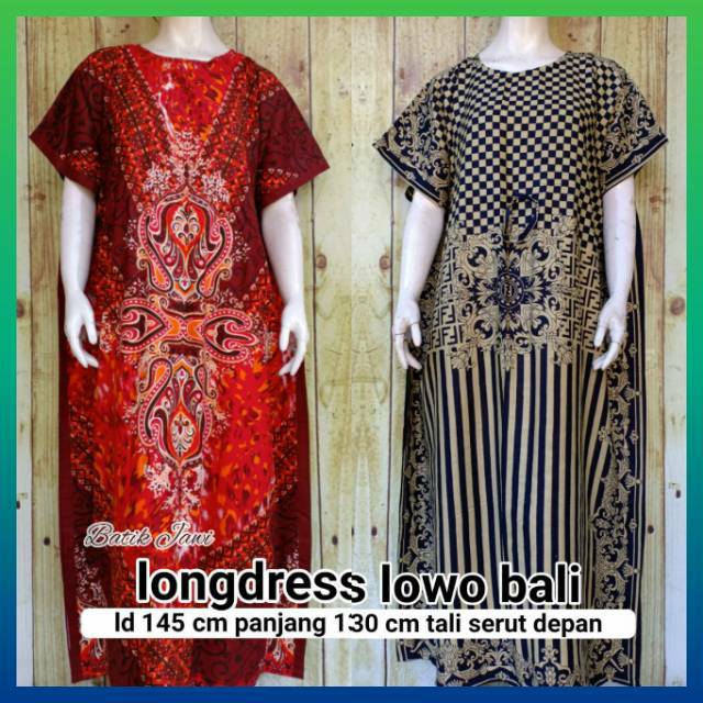 ORI BATIK  JAWI DASTER  BALI  JUMBO MODEL LOWO KALONG 