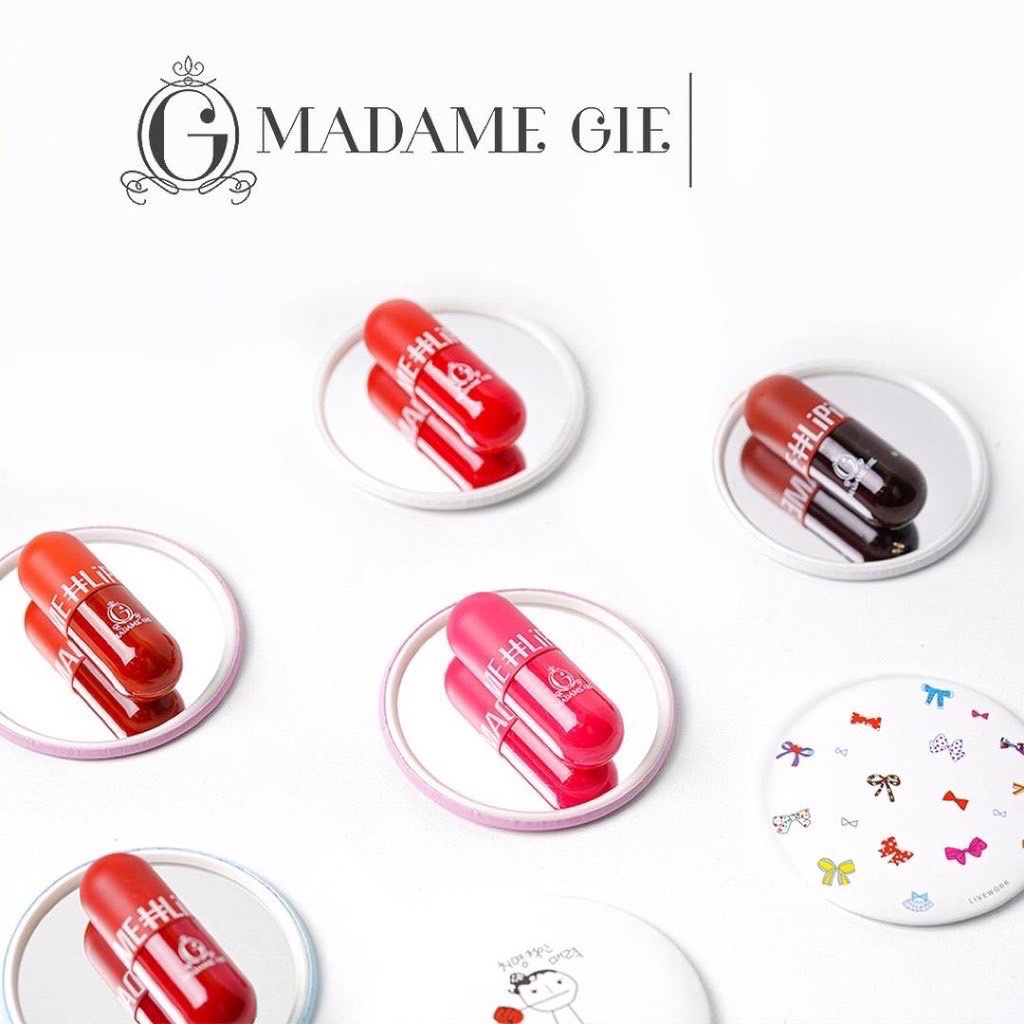 Madame Gie Madame LiPill Liptint Make Up READY ORIGINAL BPOM