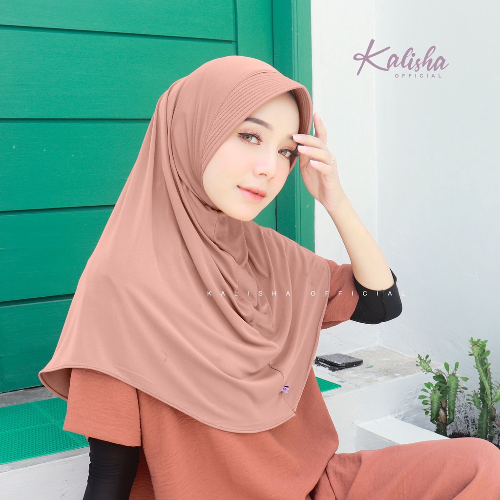 Jilbab Sport Menutup Dada Premium Panjang Hamidah