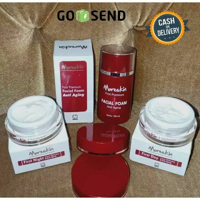 Pencegah penuaan dini MORESKIN PAKET ANTI AGING NASA